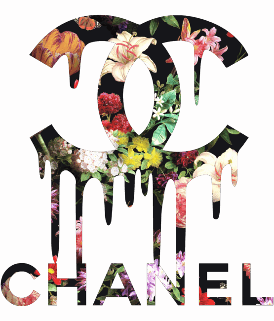 Flower cc iron on heat transfers