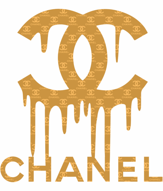 CC gold pattern iron on heat transfers