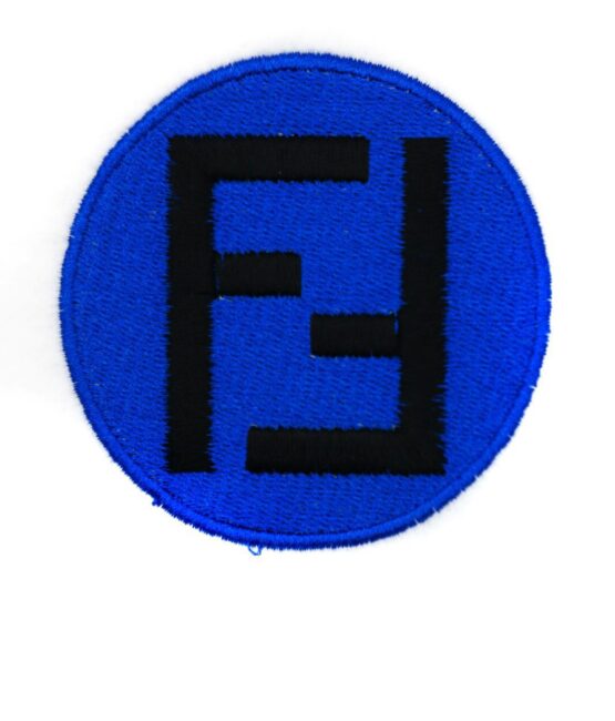Full F embroidery Iron on patch