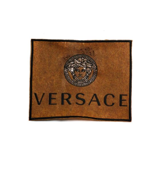 large Felt logo V iron on embroidery patches