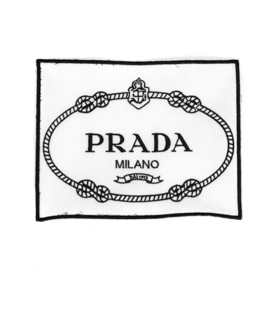 large Felt logo P iron on embroidery patches