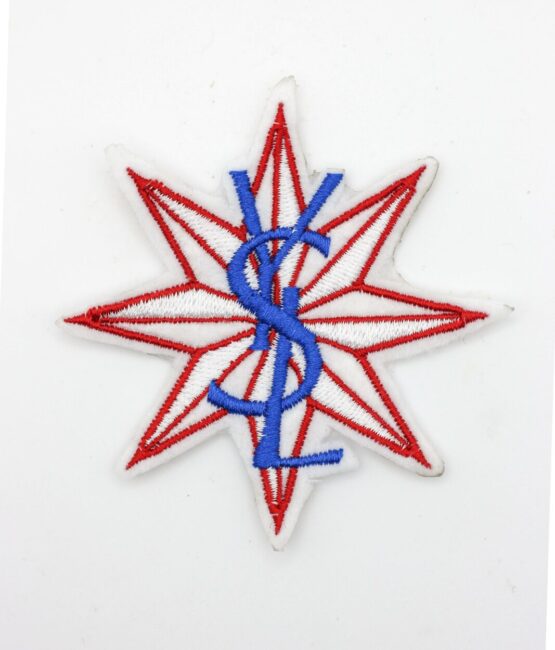 Star Y embroidery iron on patches
