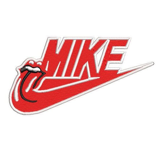 Mike Rolling Stones Logo Embroidery Designs