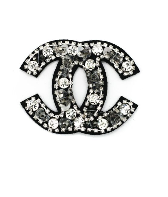 Black Pearl Rhinestone patches
