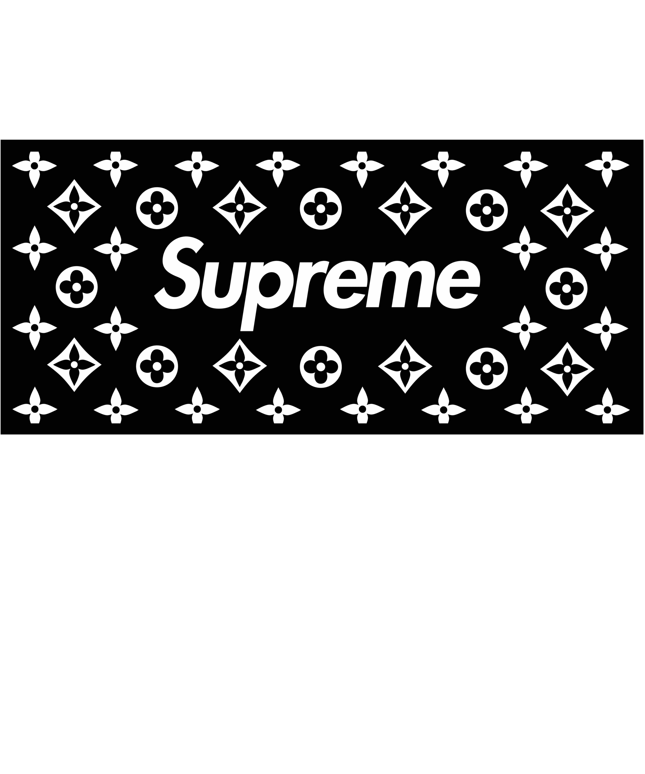 Supreme Louis patern PNG