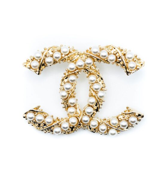 Premium gold pearl brooches and pins