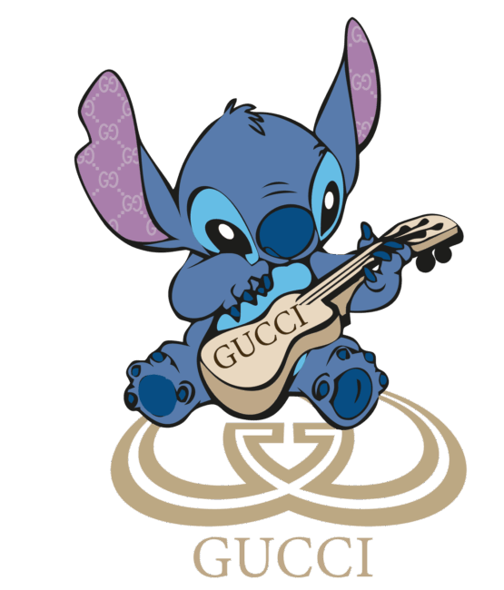 Disney stitch gg iron on heat transfers