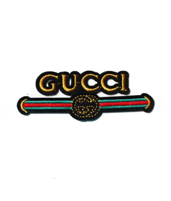 Logo iron on embroidery patches