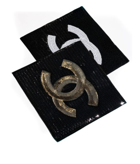 large embroidered sequin patches