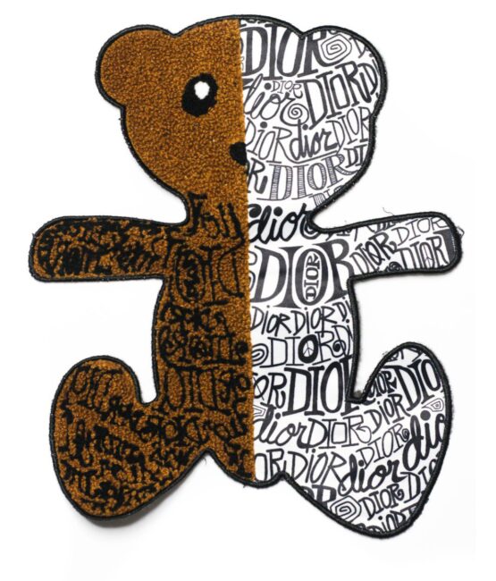 Large brand Bear Embroidered Patch