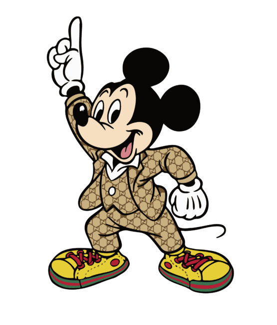 Disney mickey happy iron on heat transfers