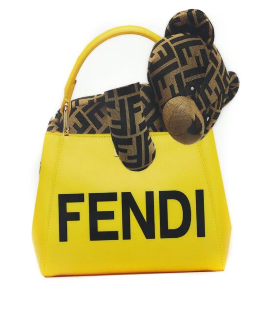 Fendi bear iron on heat transfers