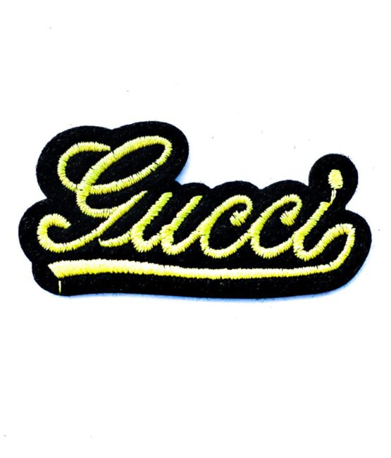 Letter Embroidered iron on patches