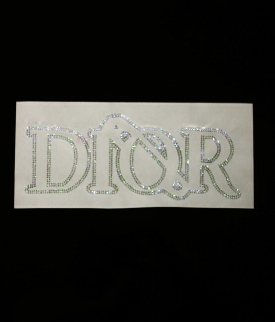 Silver sheeny Heat transfer rhinestones