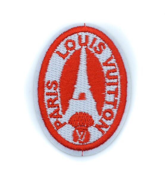 Paris embroidered iron on patches