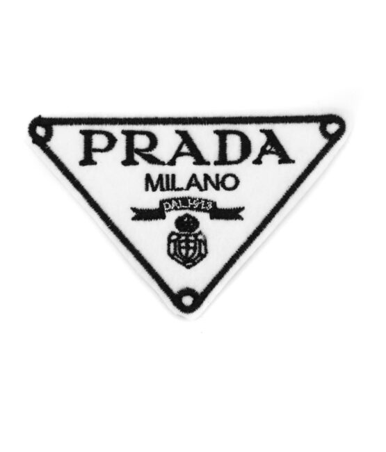 Triangle iron on embroidery patches