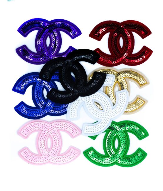 Sparkle Iron on sequin embroidery patches