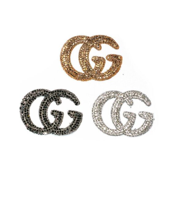 iron on G Rhinestone Iron on appliqué