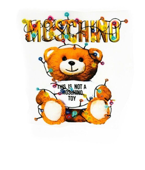 Colorful  Bear Iron on Heat transfer