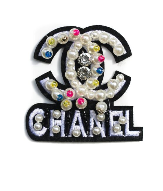 Colorful beaded pearl  patches