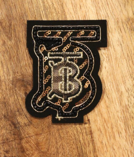 BB badge embroidery patches