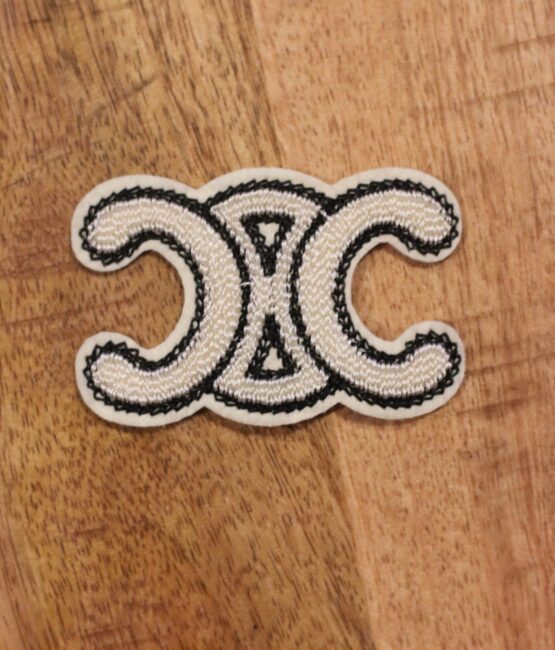 Celine embroidery patches 1