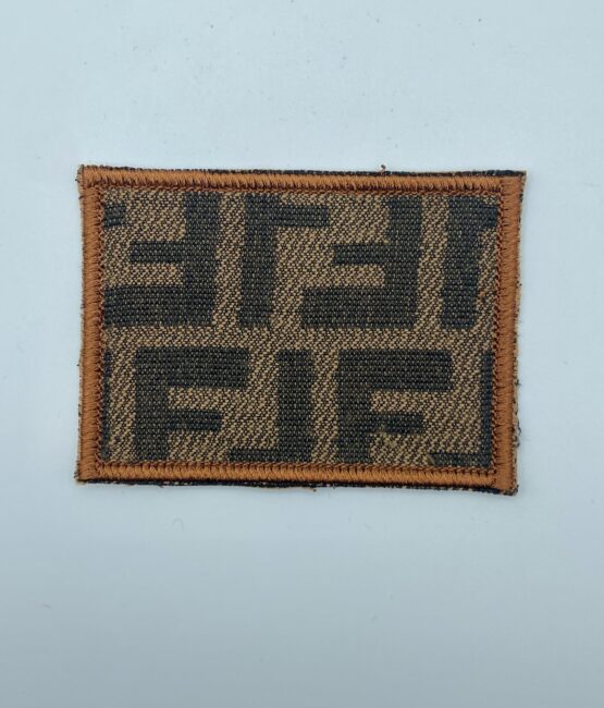 FF pattern iron on embroidery patches