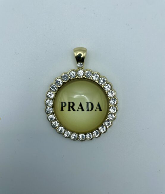 Prada pattern charm