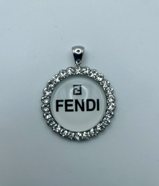 Fendi pattern charm