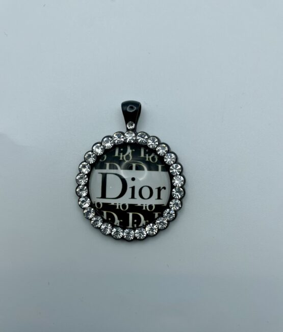 Dior pattern charm