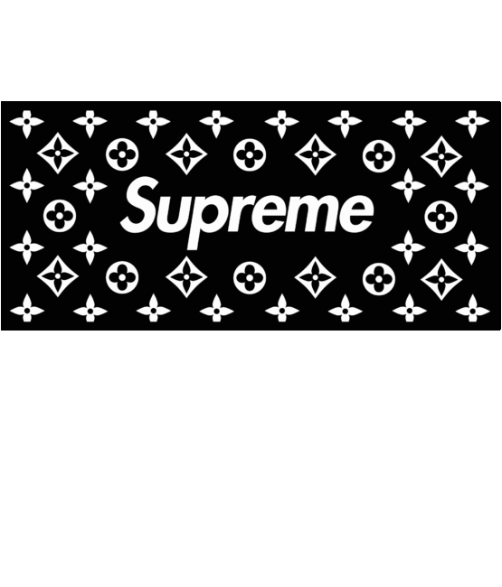 Lv supreme iron on heat transfers