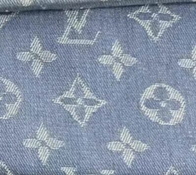 Blue Denim pattern fabric