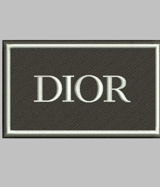 Dr letter iron on embroidery patches