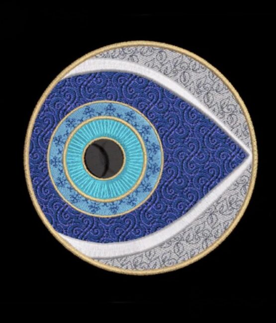 Eye Embroidery design