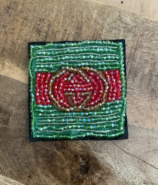 GG color beaded patch