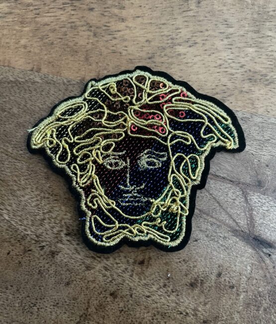 V badge embroidery patches 4