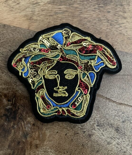 V badge embroidery patches 5