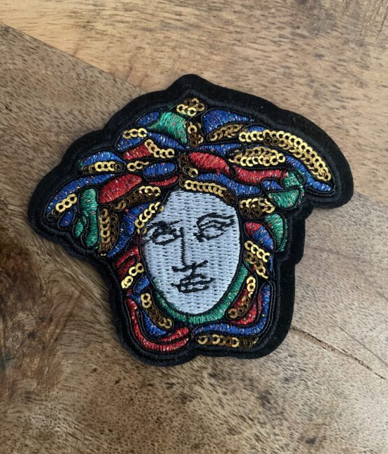 V badge embroidery patches 6