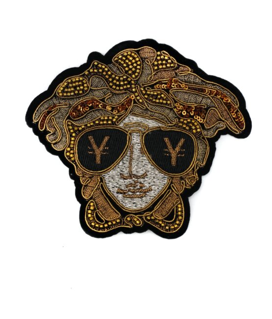 V badge embroidery patches 7
