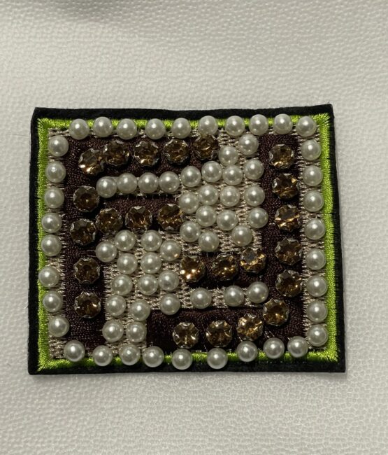 FF beaded patch