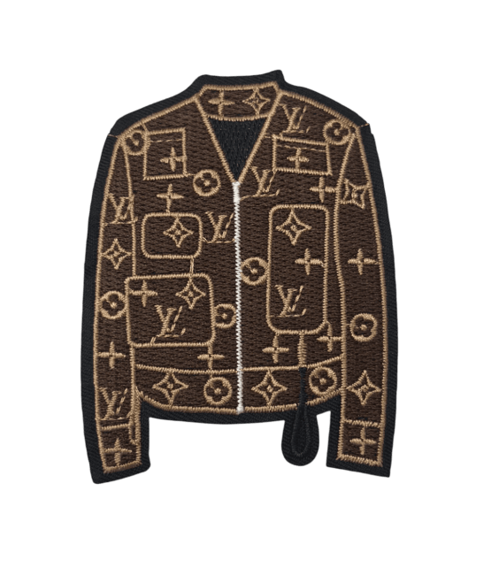 Jacket bag iron on patches