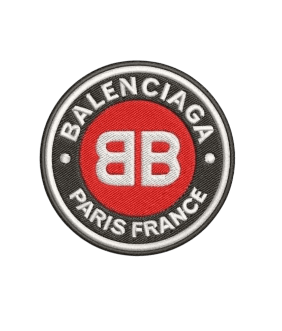 B iron on embroidery patches