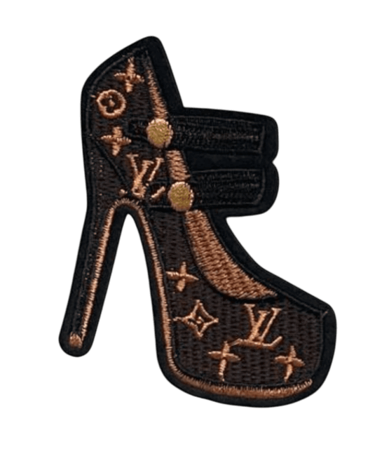 Heel pattern iron on patches