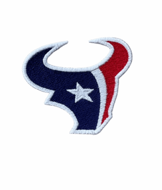 Houston Texans logo NFL embroidery design