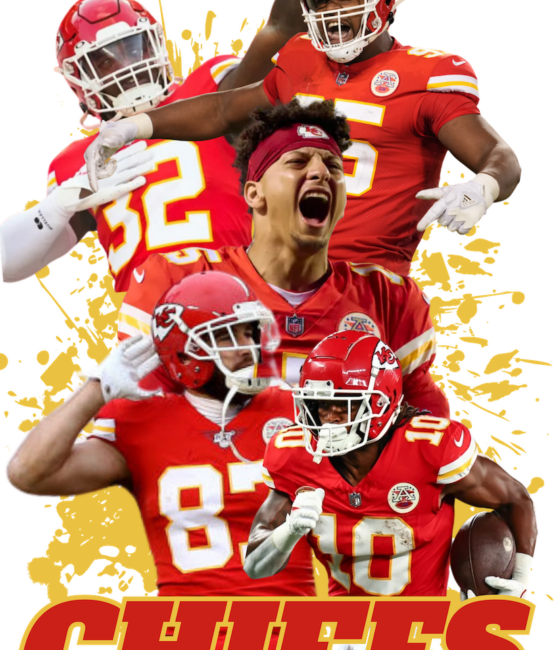 Chiefs sports heat transfers