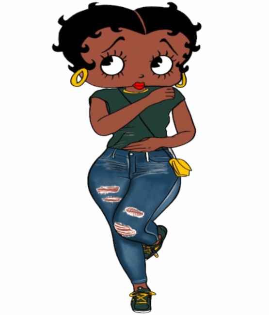 Betty Melanin iron on heat transfers 5