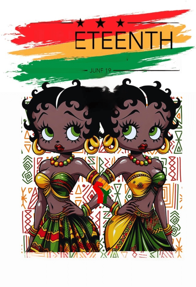Betty Juneteenth heat transfers - Image 2