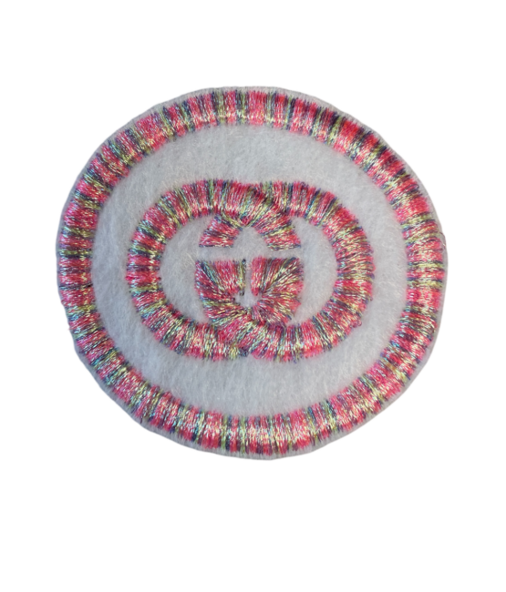 Colorful G Embroidery patch