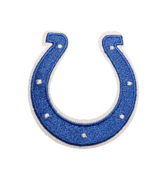 Indianapolis Colts logo NFL embroidery design