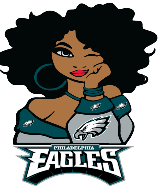 Eagles sports heat transfers